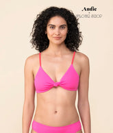 The Santorini Top - Eco Nylon - Pink Multi