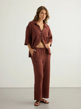 Kaya Drawstring Pants - Terracotta