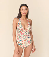 The Majorca One Piece - Eco Nylon - Riviera Floral - Classic