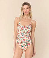 The Liku One Piece - Eco Nylon - Riviera Floral - Classic
