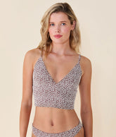 The Lanikai Tank Top - Ditsy Floral - Nutmeg