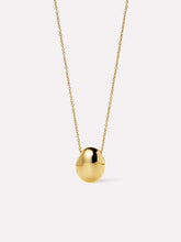 Pebble Mini Gold Pendant Necklace