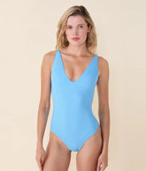 The Ohana One Piece - Eco Nylon - Celeste - Classic