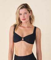 The Lori Bikini Top - Paisley - Black Paisley