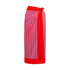 Orchid Pinstripe Sarong