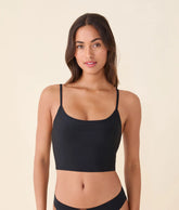 The Amalfi Tankini - Eco Nylon - Black