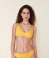 The Elwood Bikini Top - Eco Nylon - Citrus