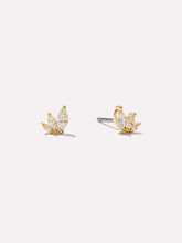 Kennedy Gold Stud Earrings