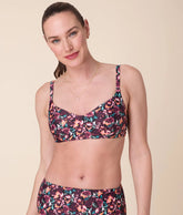 Andie X Lands’ End Tugless Molki Bikini Top - Eco Nylon - Multi Floral