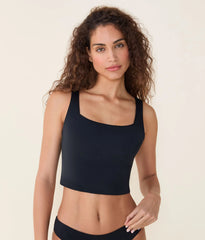 The Siren Swim Tank - Flat - Black