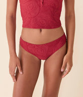 The Classic Bikini Bottom - Paisley - Paprika