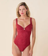 The Lori One Piece - Paisley - Paprika - Classic