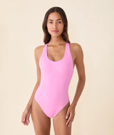 The Tulum One Piece - Eco Nylon - Rosebloom - Classic