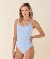 The Jetties One Piece - Ditsy Floral - Misty - Classic