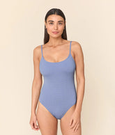 The Amalfi One Piece - Polka Dot - Wisteria - Long Torso
