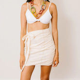 Ivory Shell Marina Sarong