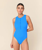 The Pescadero One Piece - Eco Nylon - Cerulean - Classic