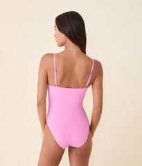 The Lanikai One Piece - Eco Nylon - Rosebloom - Long Torso