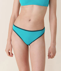 The Bells Bikini Bottom - Eco Nylon - Cyan