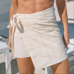 Ivory Shell Marina Sarong