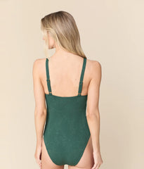 The Marco One Piece - Botanical - Pine - Long Torso