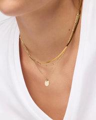 Willow Coin Necklace Set