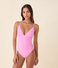 The Lanikai One Piece - Eco Nylon - Rosebloom - Long Torso